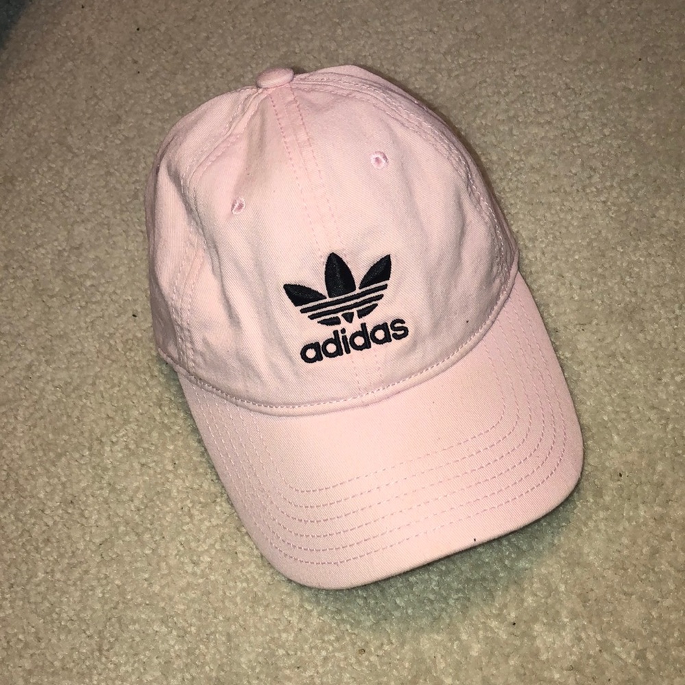 ADIDAS LIGHT PINK TREFOIL BASEBALL HAT